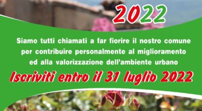 Concorso Nazionale Comuni Fioriti 2022